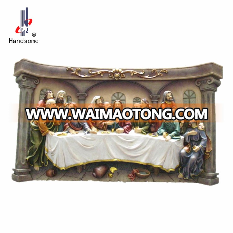 36"Last supper resin arts and crafts wholesale