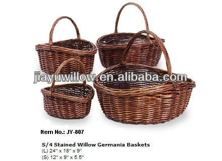 Wicker Gift basket wicker baskets with handle from Factory