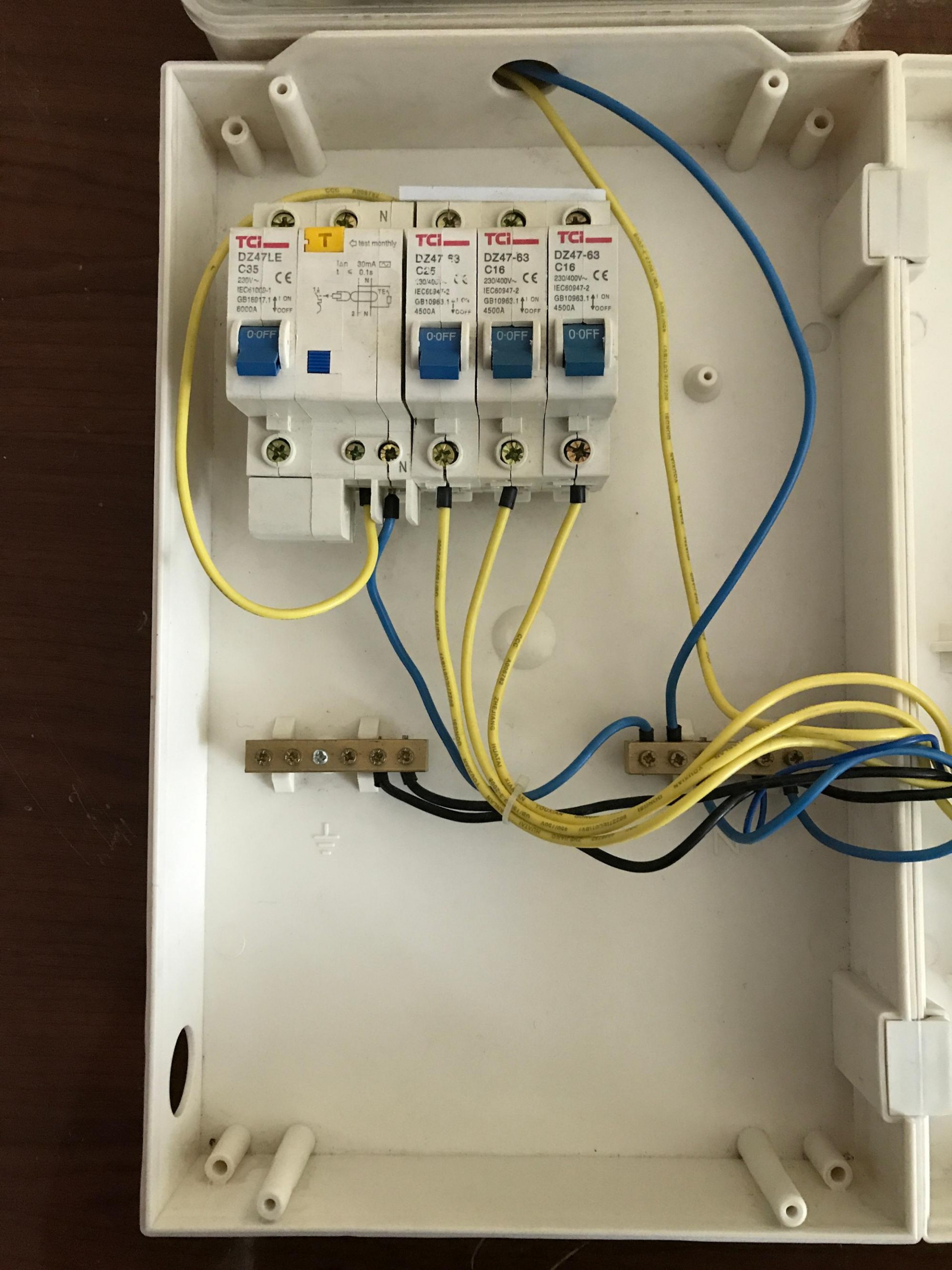 Ready Board Box Small Power Distribution Board