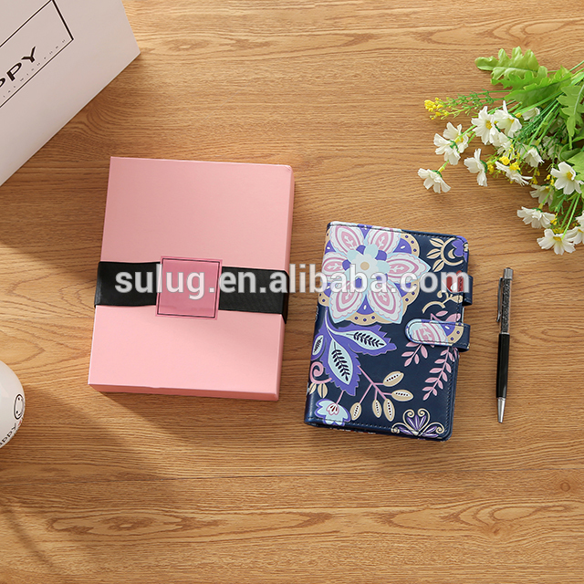 custom high quality printed leather calendar day daily weekly journal planner fitness journal