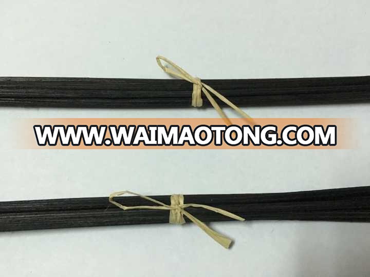 Natural air freshener3mm/4mm/5mm reed diffuser black bamboo reed sticks