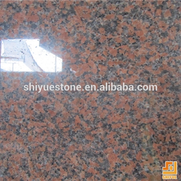 China G562 red maple red granite small slab price