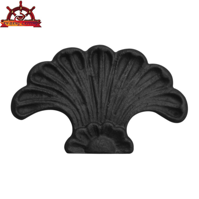 ornamental wrought iron decor flowers and leaves4189