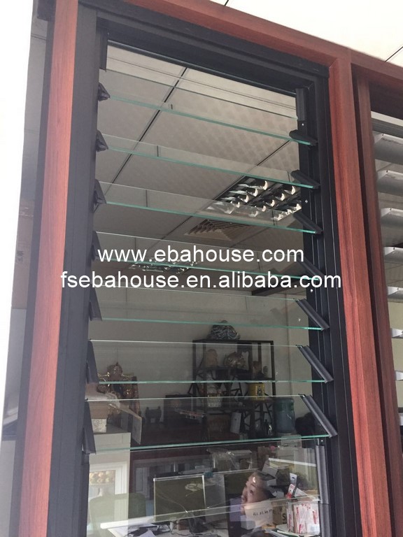 aluminum window frames with vertical louver window Australian standard aluminium louvres windows