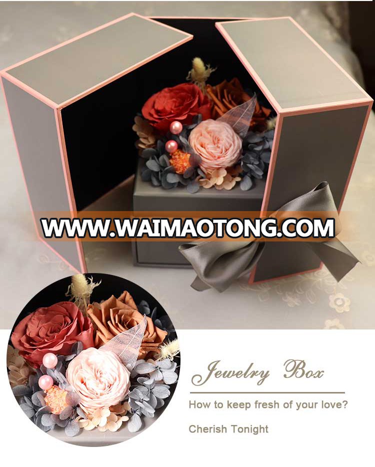 The best gifts for guests,friends,lover,mother,preserved rose in gift box