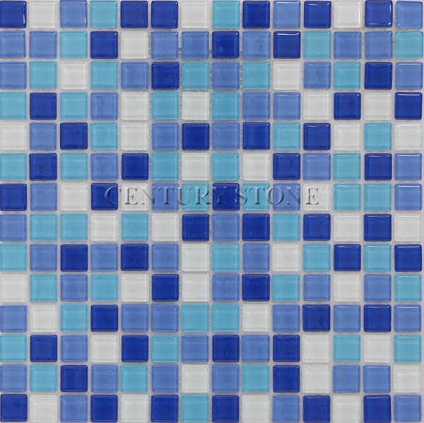 Hot Sale Good Quality Fluorescent Yellow Glass Mosaic Pool Tile