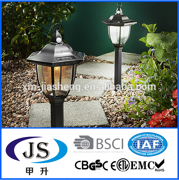 Outdoor led Solar Lamp High quality OEM customized sensor Garden Courtyard light