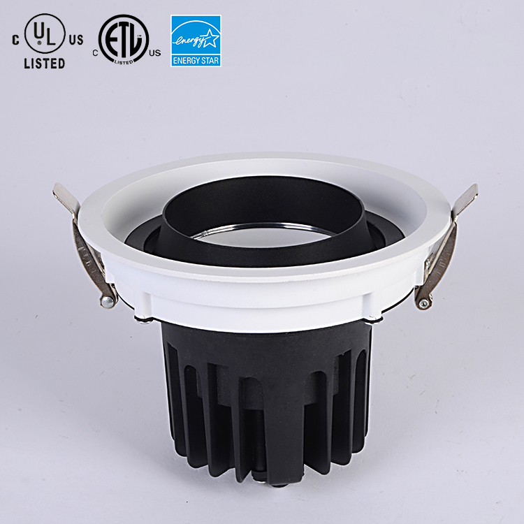 Modern 15w changing multiple size led downlight