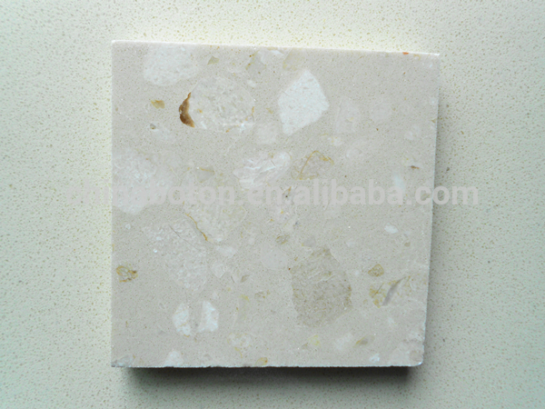 Custom engineering artificial agglomerate marble slabs