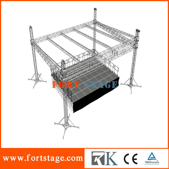 practical and beautiful outdoor folding stage,portable stage for sale, mobile stage