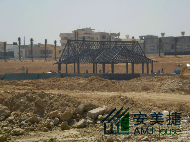 Libya prefabricated steel house