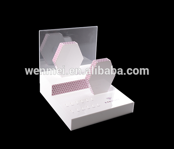 Famous Brand Acrylic PMMA Jewelry Display Counter Top Unit