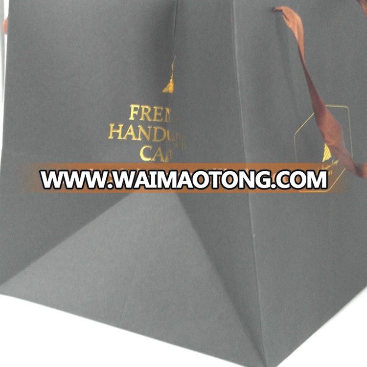 2016 Recycled luxury paper gift packaging bag with good price wholesale