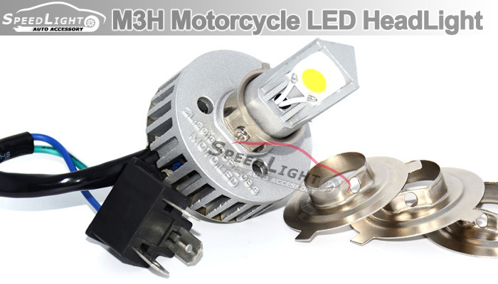 SpeedLight Upgrade Verstion 24W 2500LM M3H Motorcycle LED Headlight LED H4 High Low