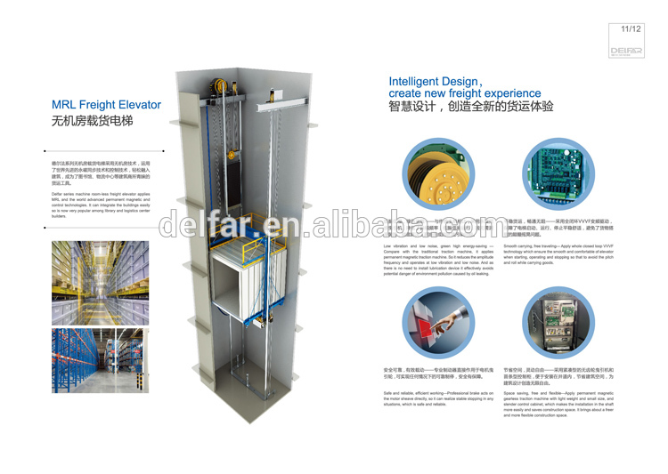 4000kg Car Elevator with Large Door open