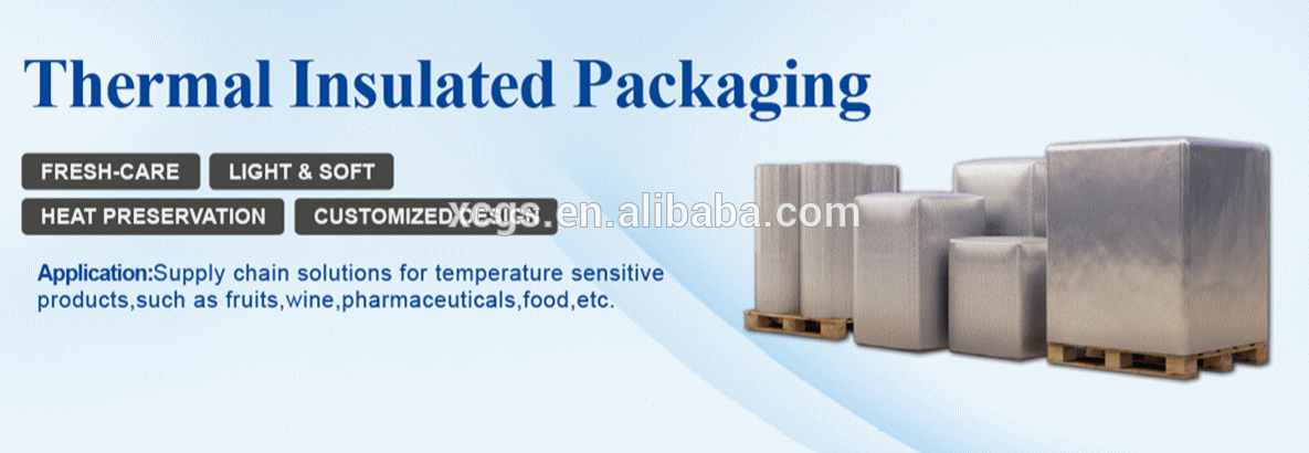 Wholesale Box Liners Bubble Insulated Aluminum Foil Thermal Bag/Anti-heat Cooler Bags