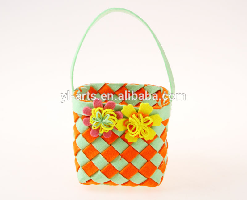 Creative Paper Crafts Easter Egg Baskets For Child