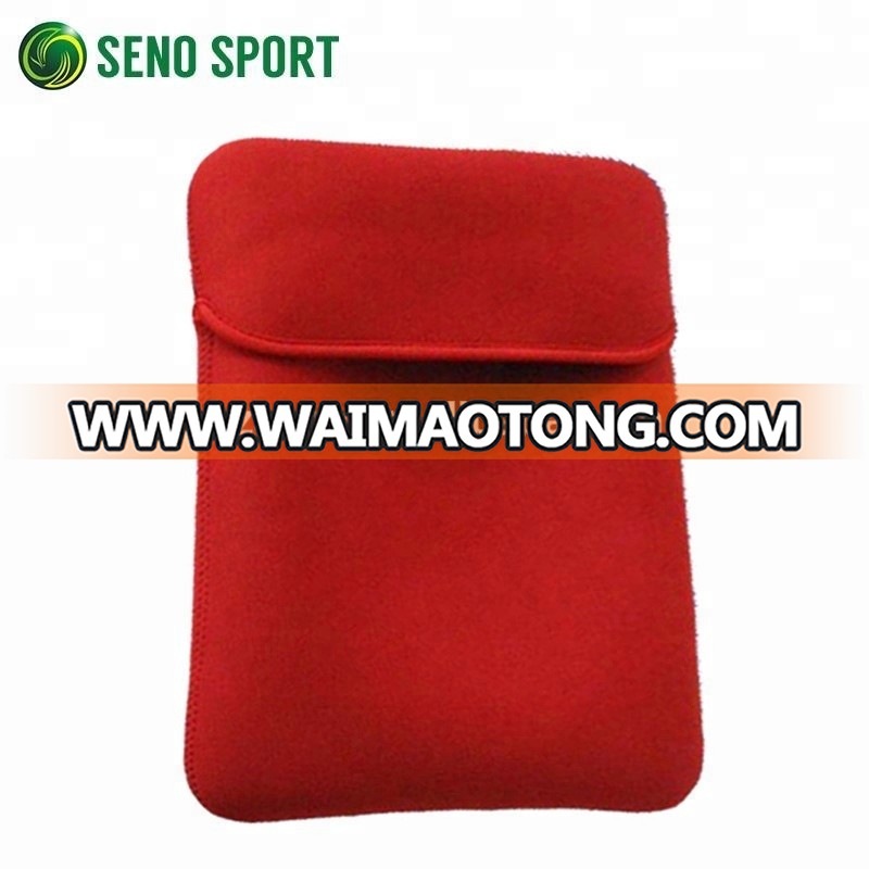 Red Custom Neoprene Laptop Sleeve