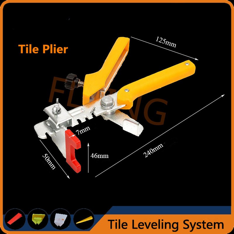 1/32" 1/16" 1/8" tile leveling system tile clips