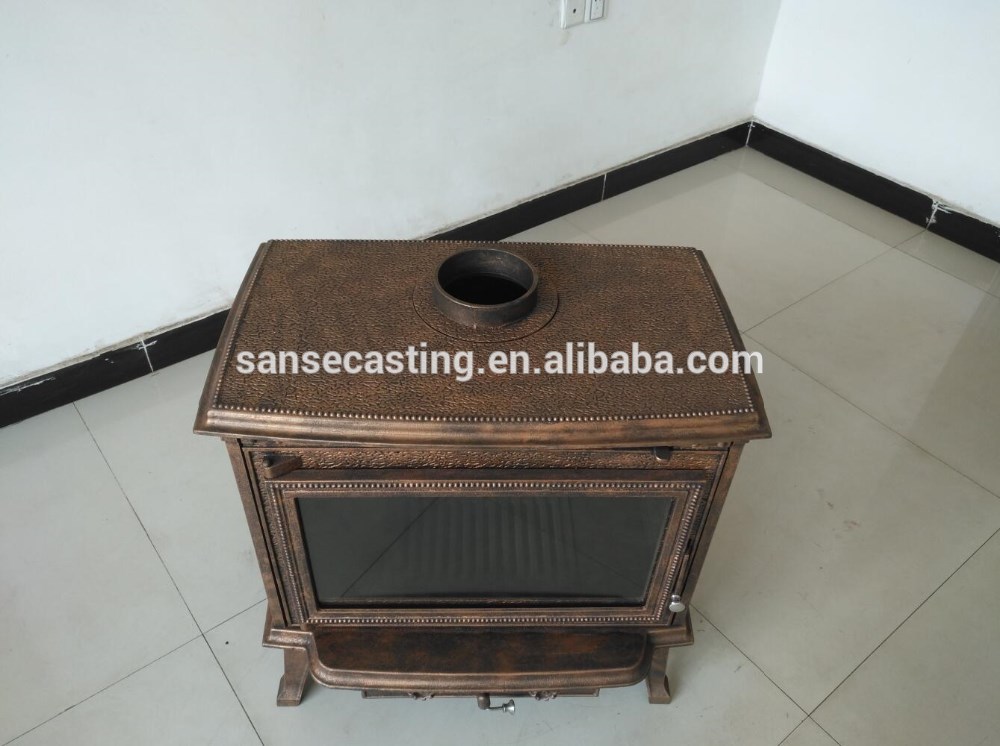 New design cast iron burner stove, cast iron wood stove BSC324-1