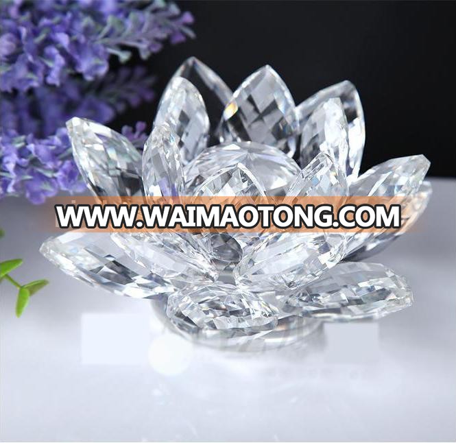 high quality crystal green lotus flower MH-H0062