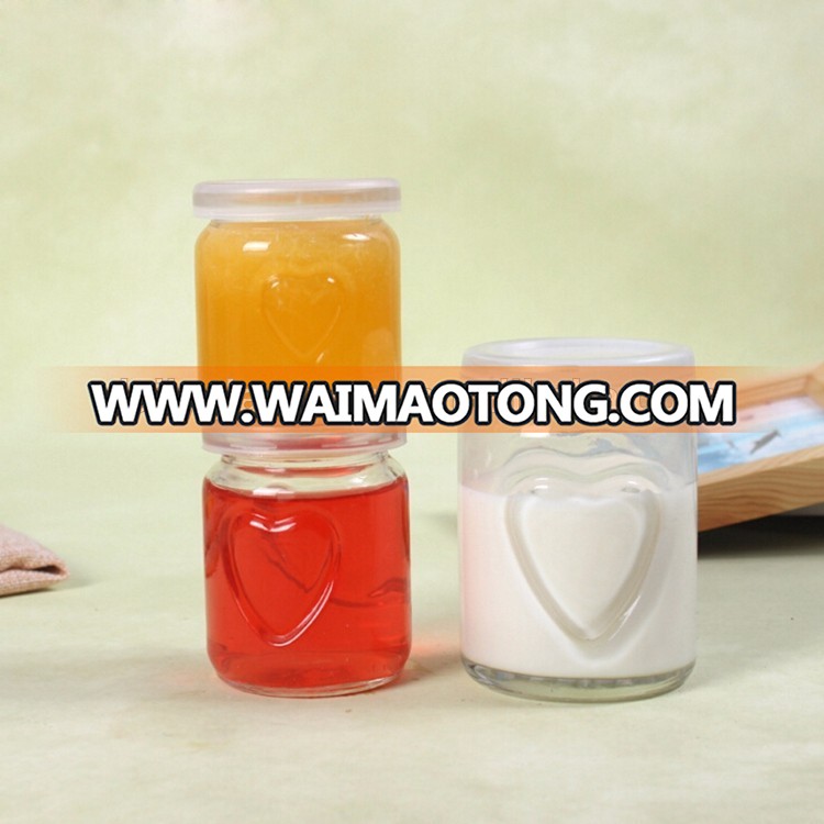 DAILY glass pudding container 100ML/150ML/200ML