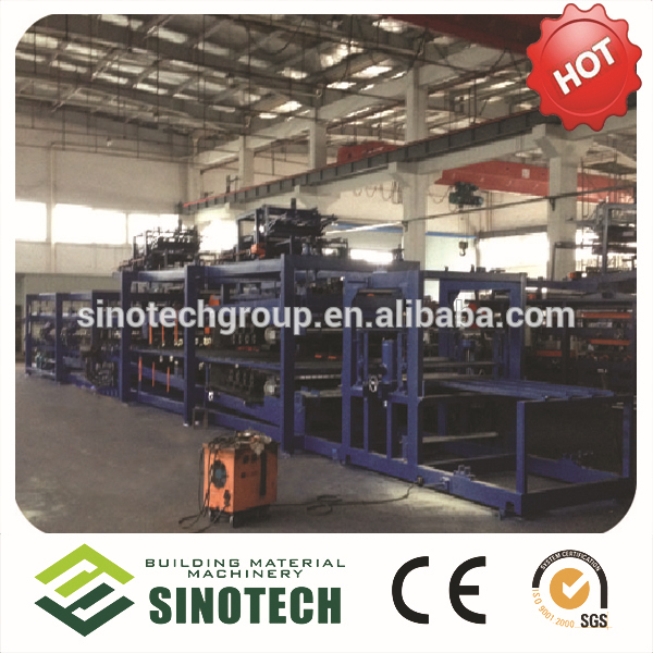 sandwich panel production line, PU continuous sandwich panel production line