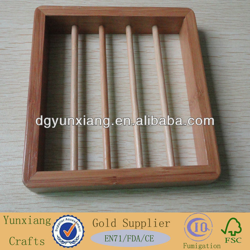 Nature bamboo soap holder