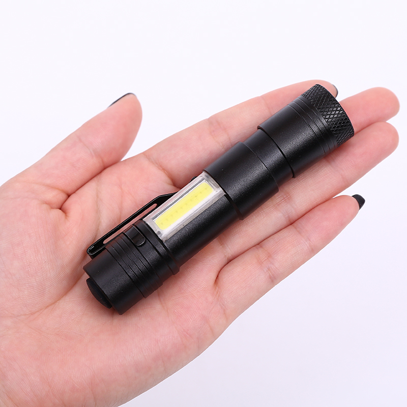 Alibaba Suppliers new design led lighting aluminum alloy mini zoom led torch flashlight 2019