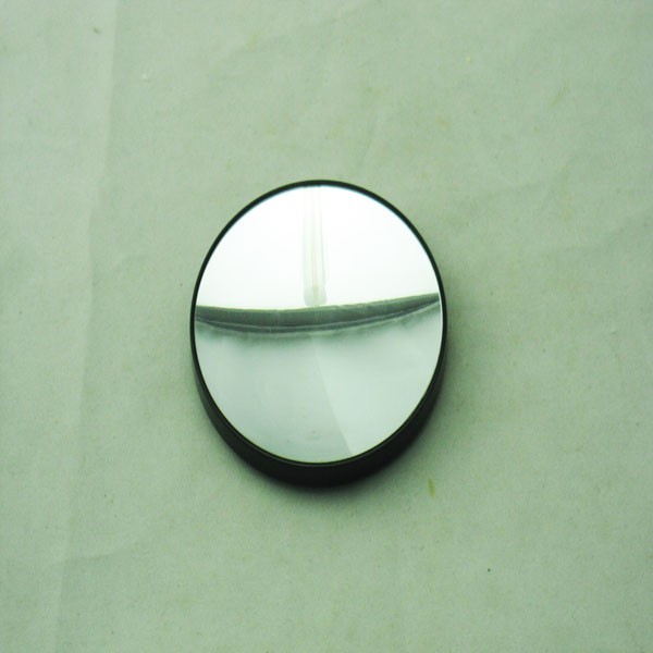 one side round Magnifying  Bathroom mirror with Sucker