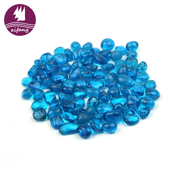 Mixed Shape Glass Marbles Amazing Design for Swimming pool Decoration