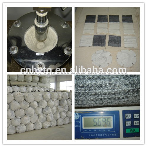 bentonite geotextile GCL with HDPE 0.2mm film waterproof system