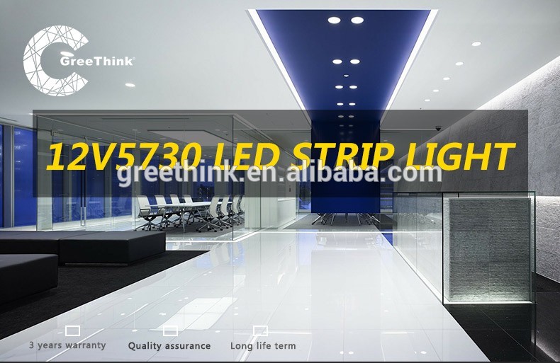 High Quality red 5730 DC12V 30leds/m waterproof led strip light