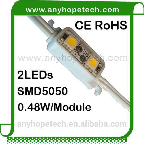 dc12v 0.48w 2LEDs rohs 5050 smd module led