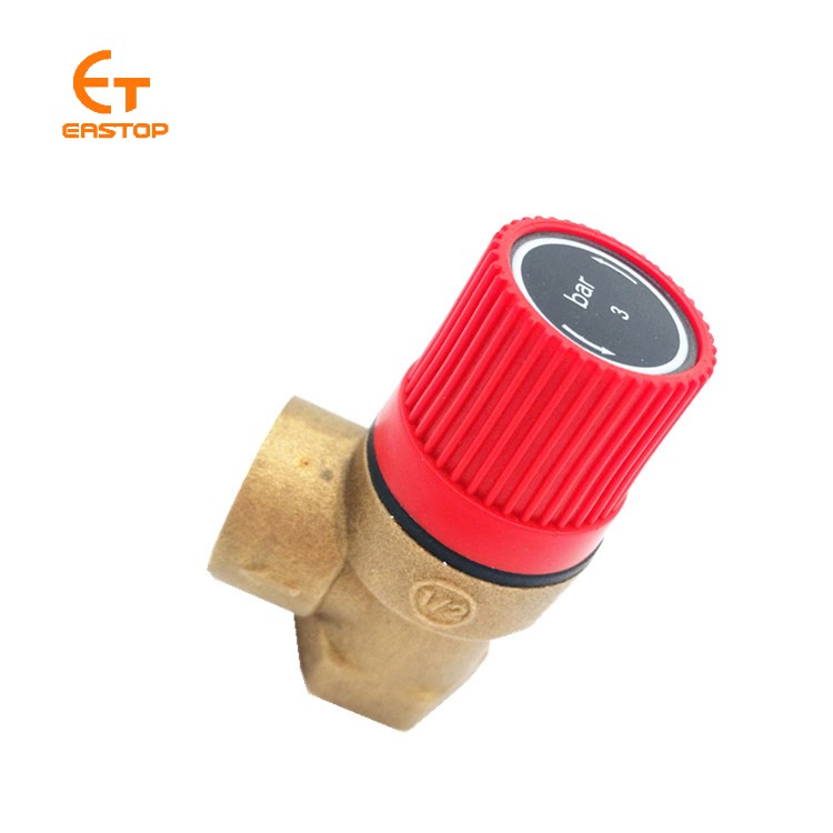 Gas Burner solar water heater High Pressure 1/2 3/4 Inch Brass Safety Relief Valve