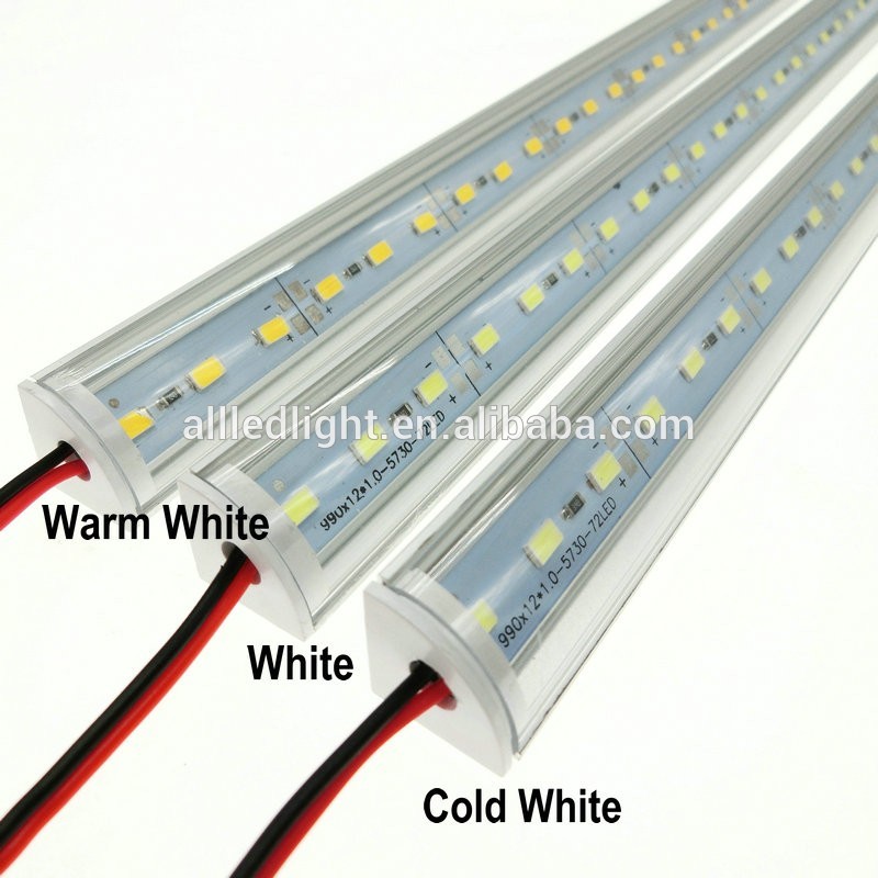 Wall Corner LED Bar Light DC 12V 50cm SMD 5730 LED Strip Light For Kitchen Under Cabinet