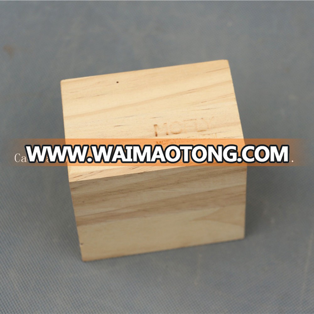 Woqi bamboo wooden gift box and wooden packaging box with carved wooden box lid