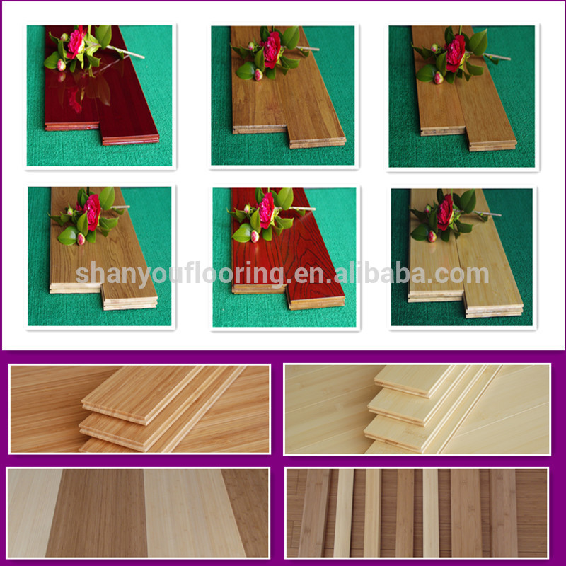 Bambu! CE Certified Light Coffee Horizontal Solid Bamboo Look Floor Tiles