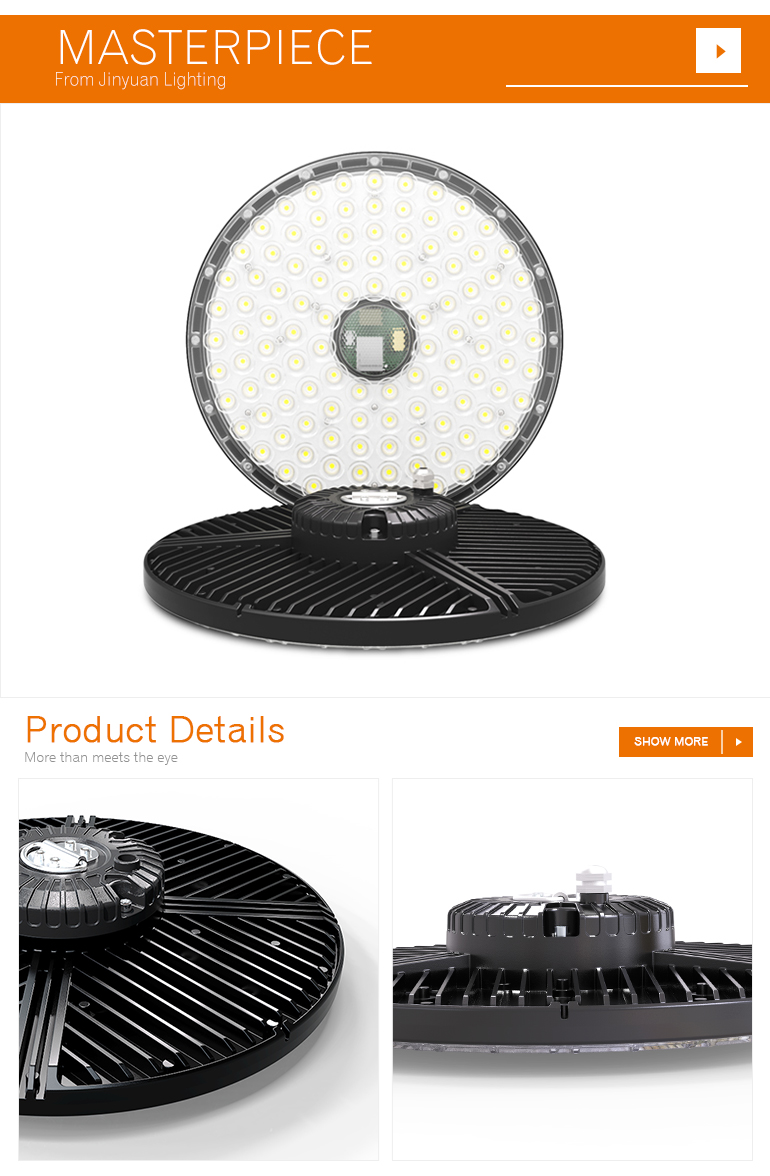 IP65 aluminium 75W 120W 150W 100w LED industrial high bay light