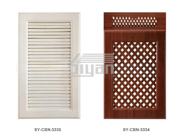 MDF kitchen lattice cabinet doors