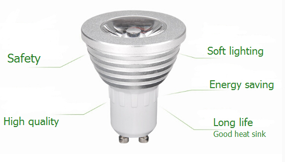 High CRI 3w led lamp cup suspended spot light with long life