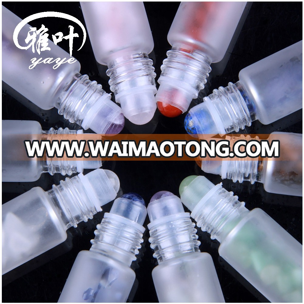 Massage Roller Bottle Essential Oil Gemstone Roller Balls For Wholesale