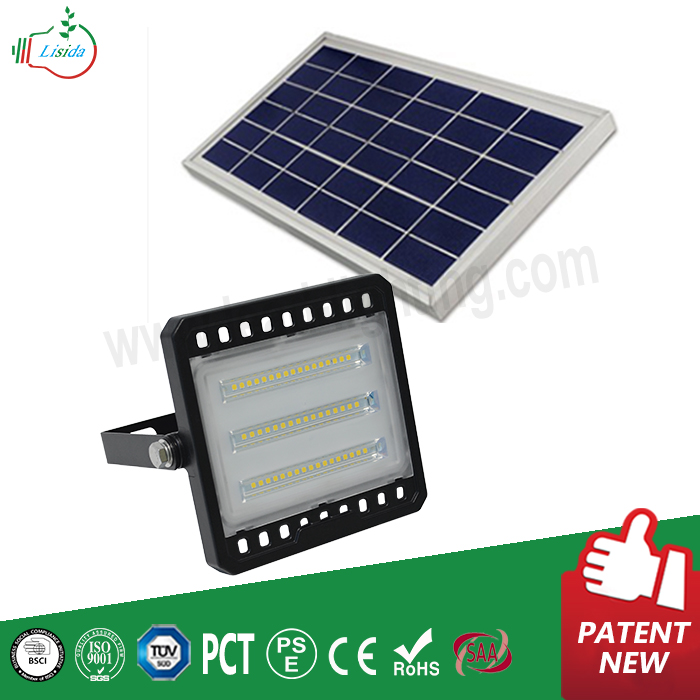 Shenzhen Factory wholesale solar floodlight 10w led solar flood light