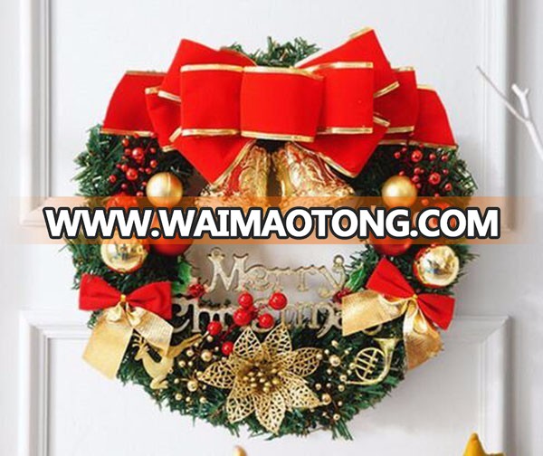 Factory customize different size plastic artificial merry christmas garland