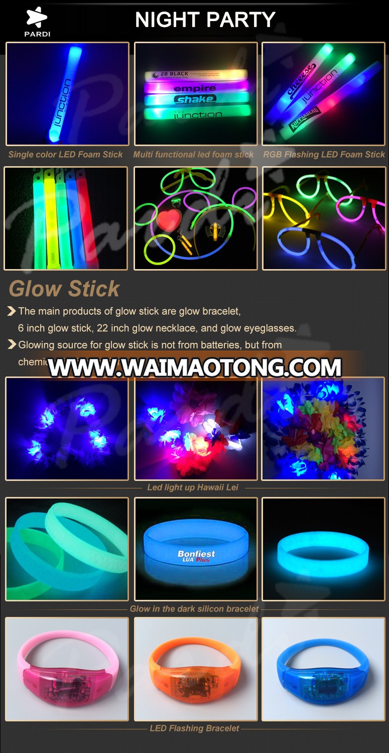 Party luminous glasses glow in the dark glow glasses