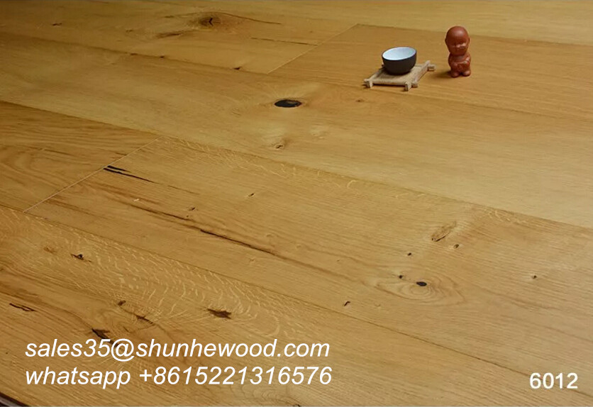 Wax Oiled French White Oak Timber Engineered Oak Wood Flooring