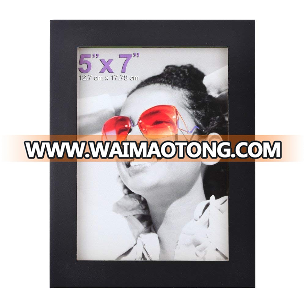 Black 13x19 inch poster frame painted hardwood picture frames