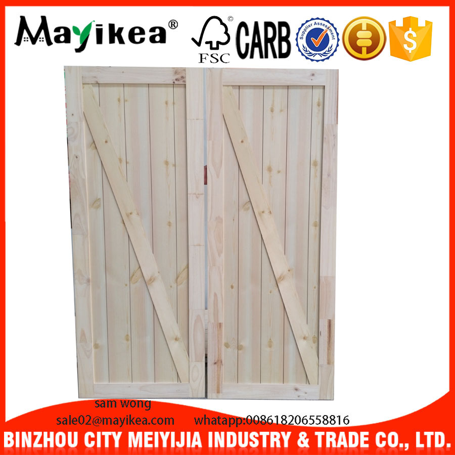 interior solid pine door / barn door