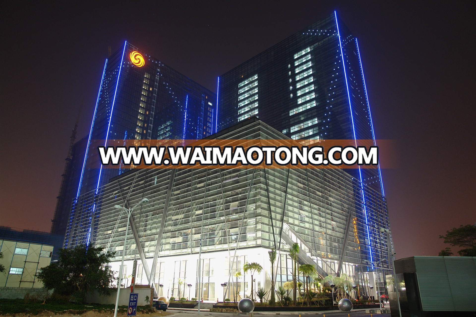 6063 aluminum extruded lamp body/Waterproof grade IP65/outdoor buildings ect led linear light