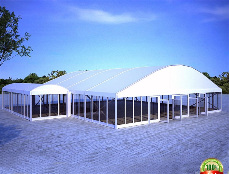 Kasoci Aluinum Alloy Frame Large Size Arc Marquee Tent For exhibition hall